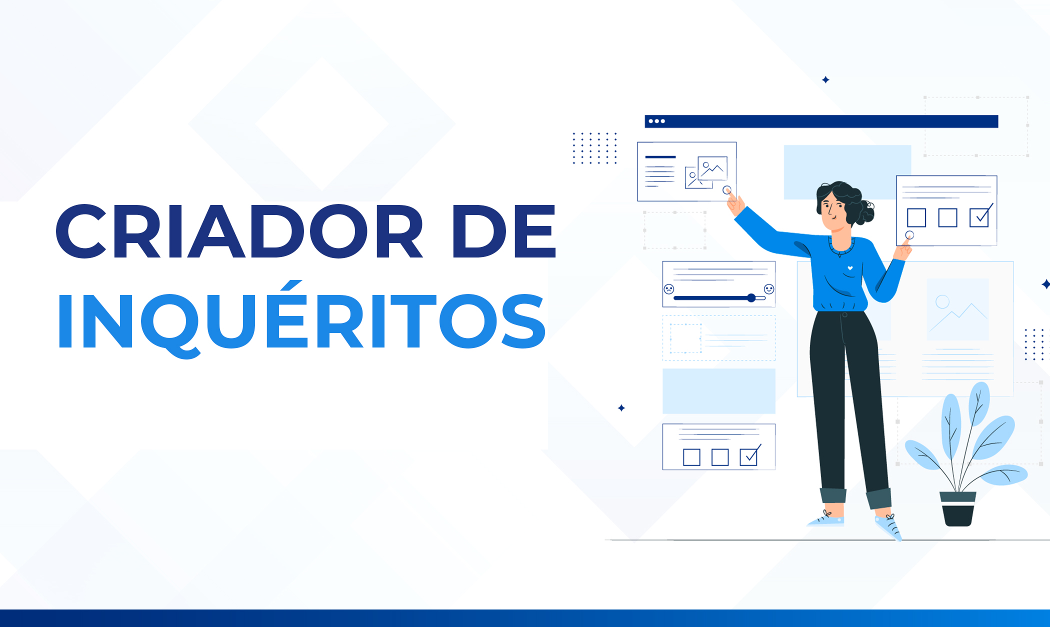 O que é um criador de inquéritos e como utilizá-lo